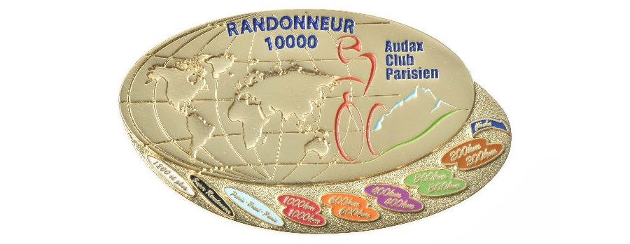 Audax Club Parisien ACP Awards Audax UK The Long Distance